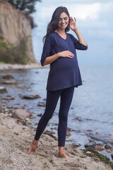 Palaidinė nėščiosioms Cool Mama, mėlyna kaina ir informacija | Palaidinės, marškiniai moterims | pigu.lt