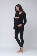 Palaidinė nėščiosioms Cool Mama, juoda цена и информация | Женские блузки, рубашки | pigu.lt