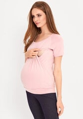 Palaidinė nėščiosioms Cool Mama, rožinė цена и информация | Женские блузки, рубашки | pigu.lt