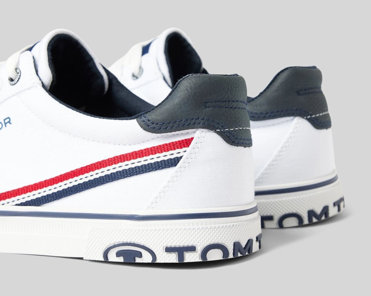 Tom Tailor vyriški laisvalaikio batai Marty, balti kaina ir informacija | Kedai vyrams | pigu.lt