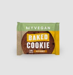 Batonėlis Myvegan Baked Protein Cookie, salted caramel, 12x75 g kaina ir informacija | Batonėliai | pigu.lt