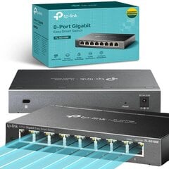 Komutatorius Tp-Link Tl-Sg108E kaina ir informacija | Komutatoriai (Switch) | pigu.lt