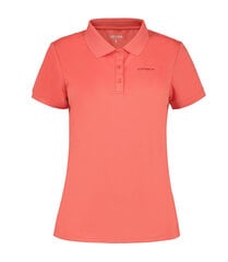 Icepeak moteriški polo marškinėliai BAYARD, raudoni kaina ir informacija | Marškinėliai moterims | pigu.lt