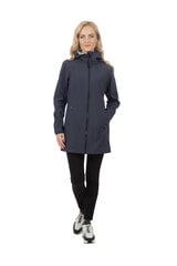 Женская куртка softshell Icepeak ALBANY, темно-синяя цена и информация | Женские куртки | pigu.lt