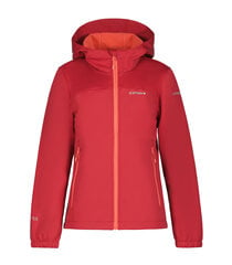 Icepeak vaikiška softshell striukė KLEVE JR, avietinė raudona kaina ir informacija | Striukės, paltai mergaitėms | pigu.lt