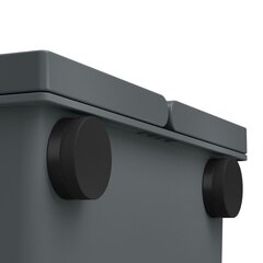 Настенный контейнер для мусора FlexBox S / 7 л / серый цена и информация | Мусорные баки | pigu.lt