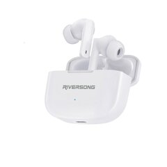 Riversong Bluetooth AirFly L6 TWS baltos EA221 kaina ir informacija | Ausinės | pigu.lt