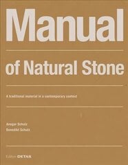 Manual of Natural Stone: A traditional material in a contemporary context цена и информация | Книги об архитектуре | pigu.lt