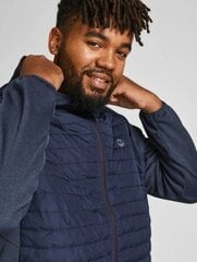 Jack & Jones striukė vyrams 12182318, mėlyna цена и информация | Мужские куртки | pigu.lt