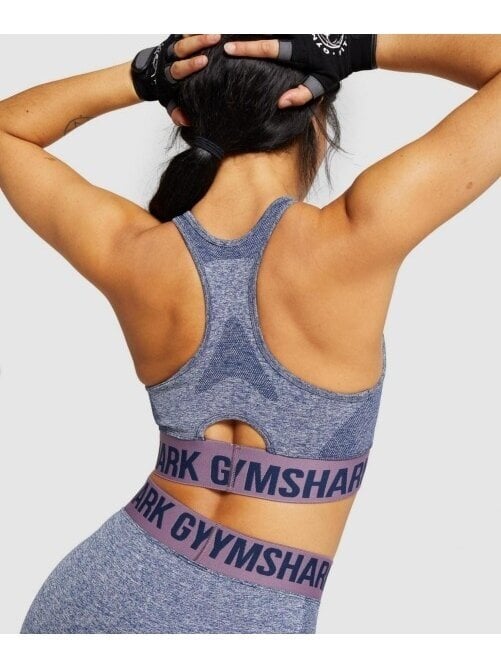 Gymshark sportinė liemenėlė moterims GLSB3905, mėlyna цена и информация | Sportinė apranga moterims | pigu.lt