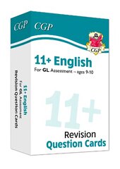 11plus GL Revision Question Cards: English - Ages 9-10 kaina ir informacija | Knygos paaugliams ir jaunimui | pigu.lt