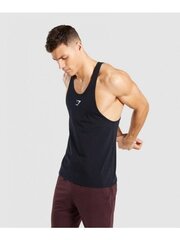 Gymshark sportiniai marškinėliai vyrams GMSR3250, juodi kaina ir informacija | Sportinė apranga vyrams | pigu.lt