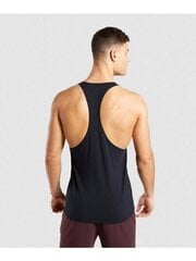 Gymshark sportiniai marškinėliai vyrams GMSR3250, juodi цена и информация | Мужская спортивная одежда | pigu.lt