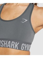 Gymshark sportinė liemenėlė moterims B1A5W-GBBC, pilka kaina ir informacija | Gymshark Apranga, avalynė, aksesuarai | pigu.lt