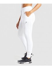 Laisvalaikio kelnės moterims Gymshark GLBT4735, baltos цена и информация | Женские брюки | pigu.lt