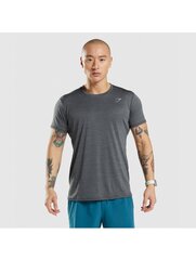Gymshark marškinėliai vyrams A2A6F-BBG2, pilki kaina ir informacija | Vyriški marškinėliai | pigu.lt