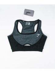 Sportinė liemenėlė moterims Gymshark Glsb022, juoda цена и информация | Спортивная одежда для женщин | pigu.lt