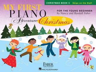 My First Piano Adventure - Christmas (Book C - Skips On The Staff) цена и информация | Книги об искусстве | pigu.lt