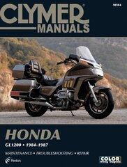 Honda GL1200 Gold Wing Motorcycle (1984-1987) Service Repair Manual цена и информация | Книги о питании и здоровом образе жизни | pigu.lt