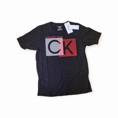 Calvin Klein marškinėliai berniukams, juodi цена и информация | Рубашки для мальчиков | pigu.lt