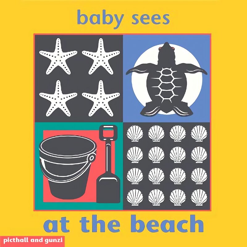 Baby Sees Bath Book: At the Beach цена и информация | Knygos mažiesiems | pigu.lt