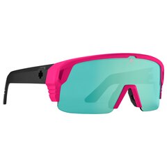 Солнечные очки SPY OPTIC MONOLITH 50/50, матовые неоновые розовые со светло-зелеными линзами цена и информация | Легкие и мощные прозрачные защитные очки для велосипедов | pigu.lt