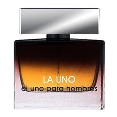Парфюмированная вода La Uno el uno para hombres Fragrance World для мужчин, 100 мл цена и информация | Мужские духи | pigu.lt
