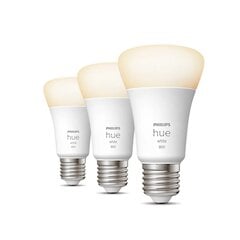 PHILIPS Hue White A60 – умная лампочка E27 – 800 (в упаковке 3 шт.) цена и информация | Электрические лампы | pigu.lt