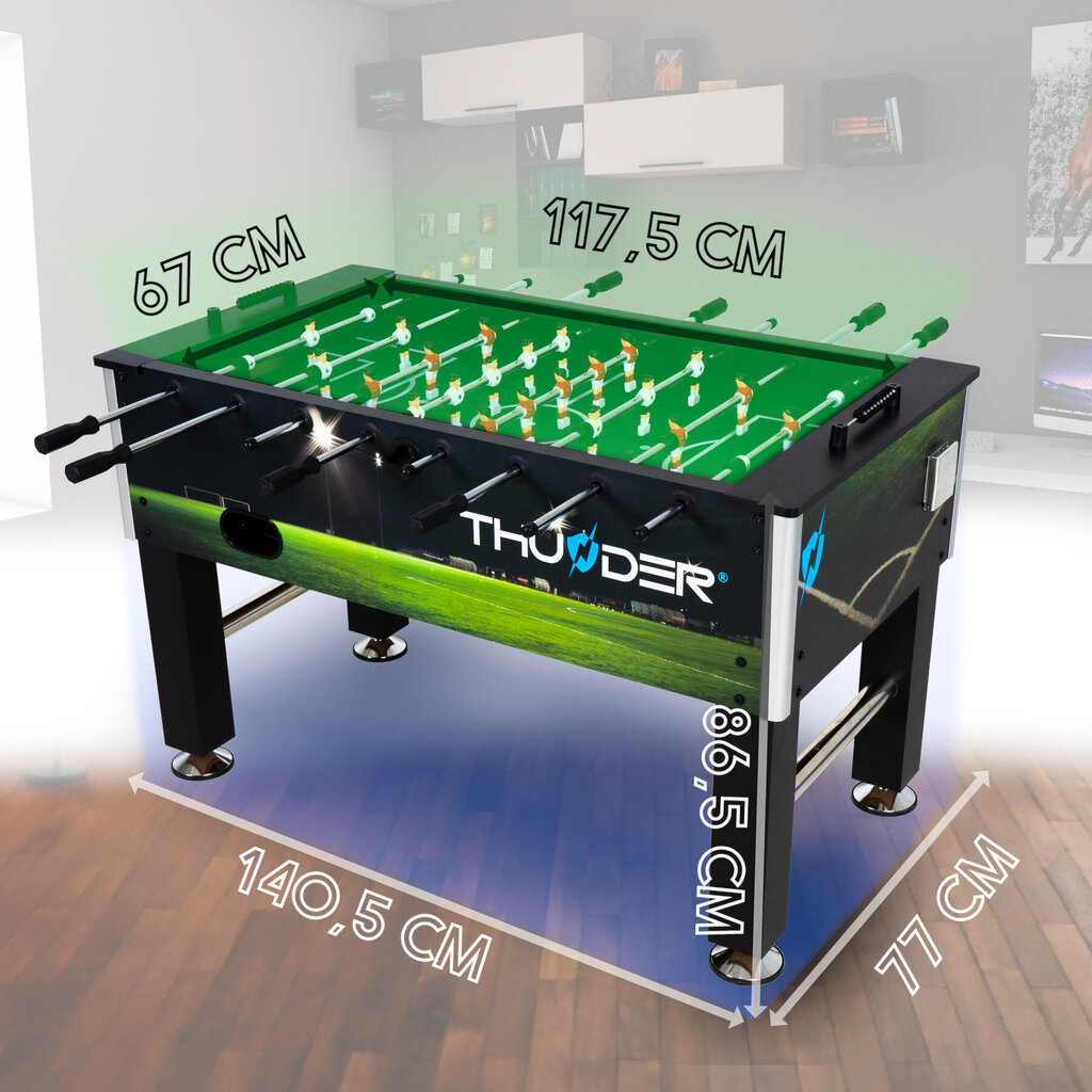 Futbolo stalas Thunder 5Ft Sport kaina ir informacija | Stalo futbolas | pigu.lt