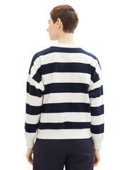 Tom Tailor moteriškas megztinis, tamsiai mėlynas kaina ir informacija | Džemperiai moterims | pigu.lt