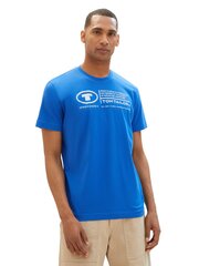 Tom Tailor vyriški marškinėliai, mėlyni kaina ir informacija | Vyriški marškinėliai | pigu.lt