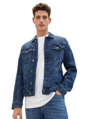 Мужская джинсовая куртка Tom Tailor, темно-синий цвет цена и информация | Мужские куртки | pigu.lt