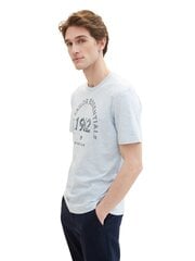 Мужская футболка Tom Tailor, голубая цена и информация | Футболка мужская | pigu.lt