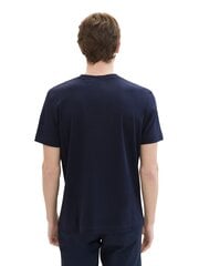 Мужская футболка Tom Tailor, темно-синяя цена и информация | Футболка мужская | pigu.lt