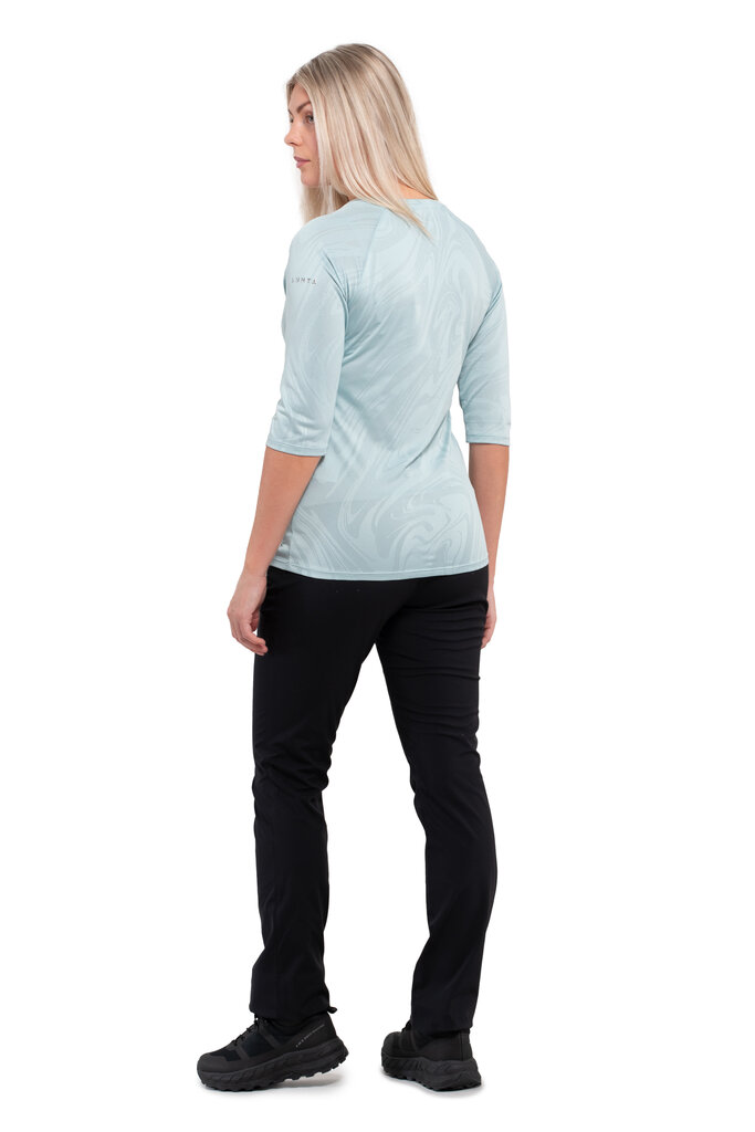 Luhta moteriški marškiniai AITTANIEMI, žali цена и информация | Marškinėliai moterims | pigu.lt