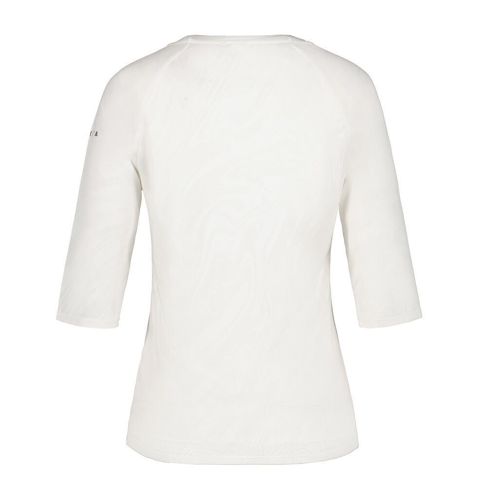 Luhta moteriški marškiniai AITTANIEMI, balti цена и информация | Marškinėliai moterims | pigu.lt
