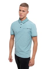 Luhta vyriški polo marškinėliai JAALANKA, žali kaina ir informacija | Vyriški marškinėliai | pigu.lt