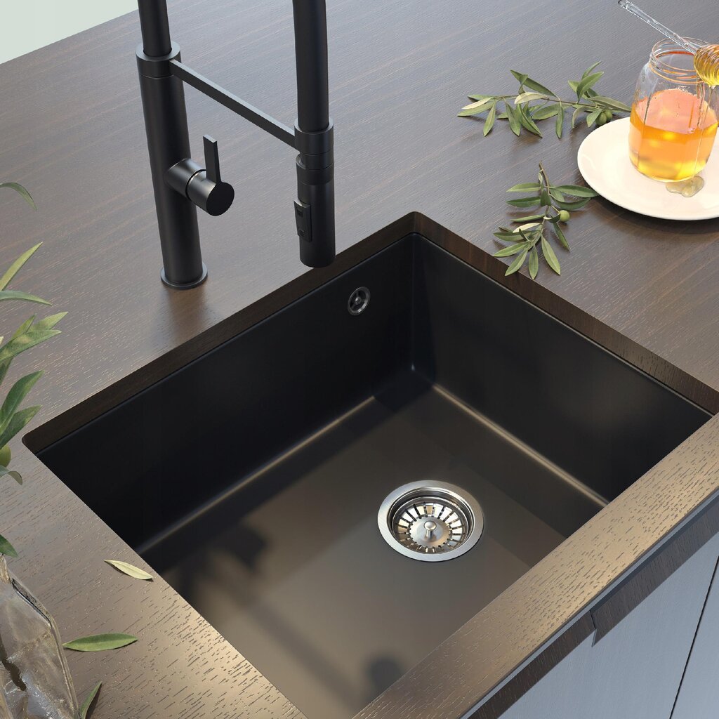 Sink, Granitan, Salix kaina ir informacija | Virtuvinės plautuvės | pigu.lt