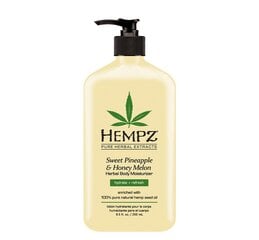 Drėkinantis kūno kremas Sweet Pineapple & Honey Melon Hempz, 250 ml kaina ir informacija | Hempz Kvepalai, kosmetika | pigu.lt