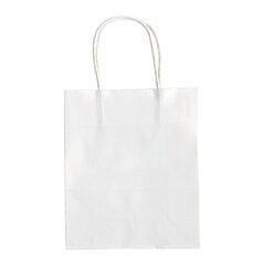 Dovanų maišelis, baltas kaina ir informacija | Dovanų pakavimo priemonės | pigu.lt