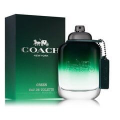 Туалетная вода Coach Green EDT для мужчин, 100 мл цена и информация | Мужские духи | pigu.lt