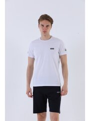 Marškinėliai vyrams Maraton 20586, balti цена и информация | Мужские футболки | pigu.lt