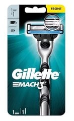 Skustuvas Gillette Mach3 Front, 1 vnt. kaina ir informacija | Skutimosi priemonės ir kosmetika | pigu.lt