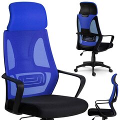 Офисное кресло с микросеткой, синее цена и информация | Офисные кресла | pigu.lt