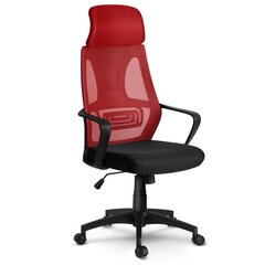 Biuro kėdė Prague, raudona kaina ir informacija | Biuro kėdės | pigu.lt