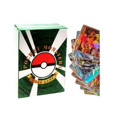 Įspudingas MEGA Pokemon kortų rinkinys 100 vnt. pakuotė цена и информация | Настольные игры, головоломки | pigu.lt