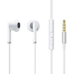 Wired Earphones Joyroom JR-EW07 (white) цена и информация | Теплая повязка на уши, черная | pigu.lt