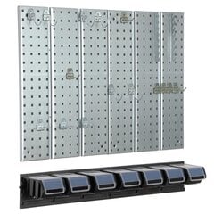 Įrankių sienelė 78x72 Botle Tool Pegboard kaina ir informacija | Įrankių dėžės, laikikliai | pigu.lt