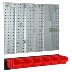 Įrankių sienelė 78x72 Botle Tool Pegboard kaina ir informacija | Įrankių dėžės, laikikliai | pigu.lt