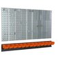 Įrankių sienelė 117x72cm Botle Tool Pegboard kaina ir informacija | Įrankių dėžės, laikikliai | pigu.lt